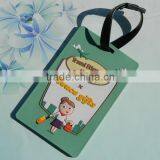 Bag Tags Custom Cheap Blank Silicon Rubber Luggage Tag thumbnail-2