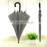 23" Automatic Walking Stick Straight Business Rain Umbrella thumbnail-3