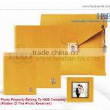 H&B Hot Sales 12*12 Leather Cover Wallet Size Photo Album thumbnail-5