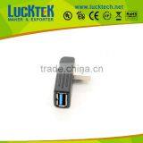 USB 3.0 Right Vertical Angled Adapter M/F Conveter, High Quality