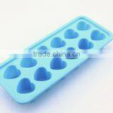 High Quality Food Grade Heart Shape Silicone Chocolate Mold With 12 Hold