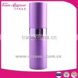 15ml Purple Empty Aluminum Perfume Rotation Mist Spray Bottle