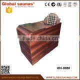 luxury dry outdoor infrared half body sauna fitness equipment made in china