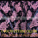 SUPER NICE GLITTER PRINT ON BLACK VELVET FABRIC thumbnail-2