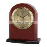 Pearl Wooden/Metal Desk Alarm Clock PT909-1100 thumbnail-2