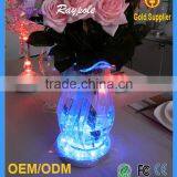 Rechargeable 20cm RGB LED Bottle Base for Wedding Flower Centerpieces thumbnail-3