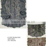 Super Deal Boiled Wool Shawl thumbnail-1