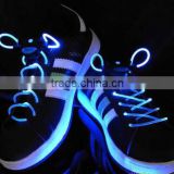 Colorful led light up flashing shoelace , party led flashing shoelace