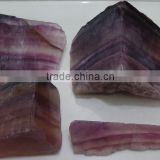 Natural Flourite Gemstone Rough Non-treated Purple Color Shaded