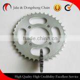 ZHEJIANG CHINA 1045 STEEL 40MN 428/114L-40T/14T Motor Chain and Sprocket per Set Bajaj Pular Fine Blanking Sprocket thumbnail-4