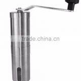 Promotion Price China Factory Directly Stainless Steel Housing Burr Manual Coffee Grinder thumbnail-2