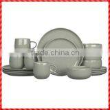 New Design Grey Handmade Glazed Terracotta Dinner Sets Manufacturers thumbnail-1