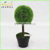 fake artificial green grass ball bonsai for house decoration