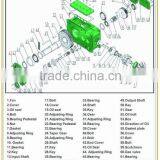 Guomao PV 90 Degree Helical Bevel Gear Reducer for Belt Conveyors thumbnail-4