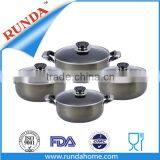 8pcs Aluminum Non-stick Cookware Sets