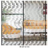 Transparent Titanium Coated Design Mirror Glass