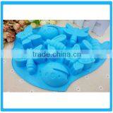 Hot Sale FDA Silicon Soap Mold Insect Shaped 8 Cavities Cake Mold thumbnail-2