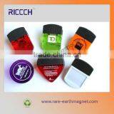 High Quality Heart Shaped Plastic Magnetic Clips thumbnail-2