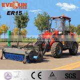 EPA Front Wheel Loader ER15 With Snow Bucket/Quick Hitch for Sale thumbnail-5