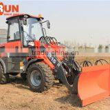 Everun New 1.5 Ton Small Front Loader With Wheel Loader Attachments thumbnail-5