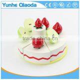 Birthday Cake Set - Wooden Play Food Birthday Cake thumbnail-1