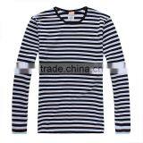 Fashionable Fiber Optic Many Color Stripe Sublimation Man's Woman's Long Sleeve Shirt thumbnail-5