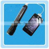 China Manufacture Aluminium Alloy Body Usb Phone Charger Solar Torch thumbnail-2