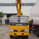 Dongfeng 95HP Hydraulic Cage Lift Truck High Rise Work Platform Truck thumbnail-3