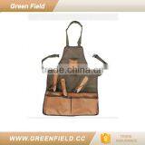 Green Field Canvas Tool Garden Apron thumbnail-2