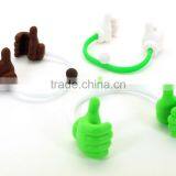 Plastic Cell Phone Charging Holder/Novelty Dog Mobile Phone Stand thumbnail-5