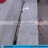 Chinese Cheap White Marble Stair Step With Antislip Groove thumbnail-1