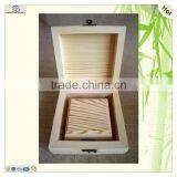 Cheap Curving Hinged Wood Candy Moon Cake Box thumbnail-5