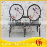 New Design!!! Double Casual Iron Chair thumbnail-3