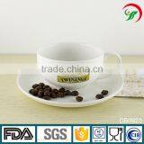 Coffee Shop Furniture Custom Logo Heath Coffee Cups and Saucers thumbnail-1