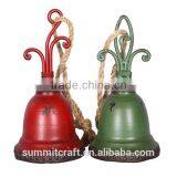 Resin Wall Hanging Jingle Bell Christmas Decoration Supplier thumbnail-2