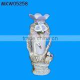 Decorative Resin Vase Malaysian Art Sculpture thumbnail-1