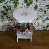 Modern Round Nesting Wooden Coffee Tables thumbnail-3