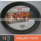 Home Cooking Carbon Steel Pizza Round Bottom Cake Pans Mould thumbnail-1
