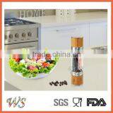 WS-SH11z 2 in 1 Premium Salt and Pepper Grinder, Pepper Shakers With Wooden Caping thumbnail-2