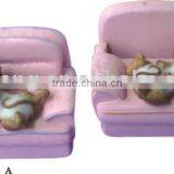 New Polyresin Christmas Xmas Mouse Saving Bank thumbnail-1