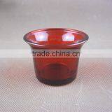 50ml Red Glass Candle Jar Candle Holder Jar thumbnail-3