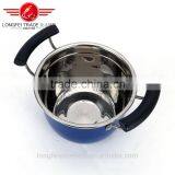 Insulation Handle Cheap Stainless Steel Cookware Pot Sets thumbnail-5
