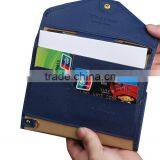 Multifunction Rfid Blocking Leather Passport Holder Wallet/ PU Travel Document Holder thumbnail-3