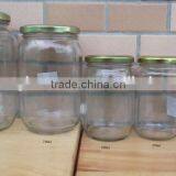 100ml 370ml 420ml 730ml 1000ml Clear Glass Jar thumbnail-1