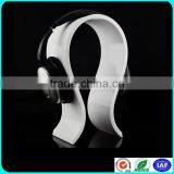 Customized Black Acrylic Earphone Headset Headphone Display Stand for Sale thumbnail-6