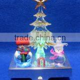 2015 Christmas Double Snowman Stocking Holder With Led thumbnail-4