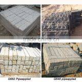 Natural Granite Stone Palisade / Pillar With Pineapple Surface thumbnail-1