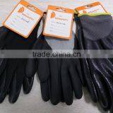 DDSAFETY Hot Sale Luva Nitrilo Revestido Grey Nitrile Coating Safety Gloves thumbnail-5