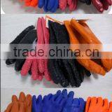 DDSAFETY 2017 Red Pvc Glove With Knit Wrist thumbnail-3