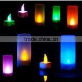 LED Candle Light for Importers Colorful Led Sensor Electronic Candle Light for Romatic Night and Festival